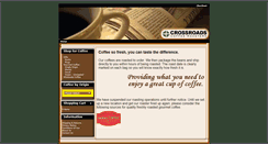 Desktop Screenshot of crossroadscoffee.com